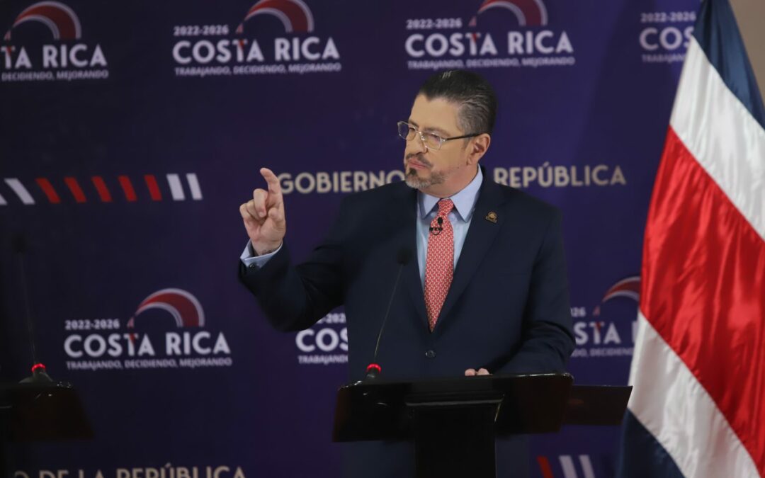 Gobierno de Costa Rica presenta un paquete de leyes para combatir la criminalidad