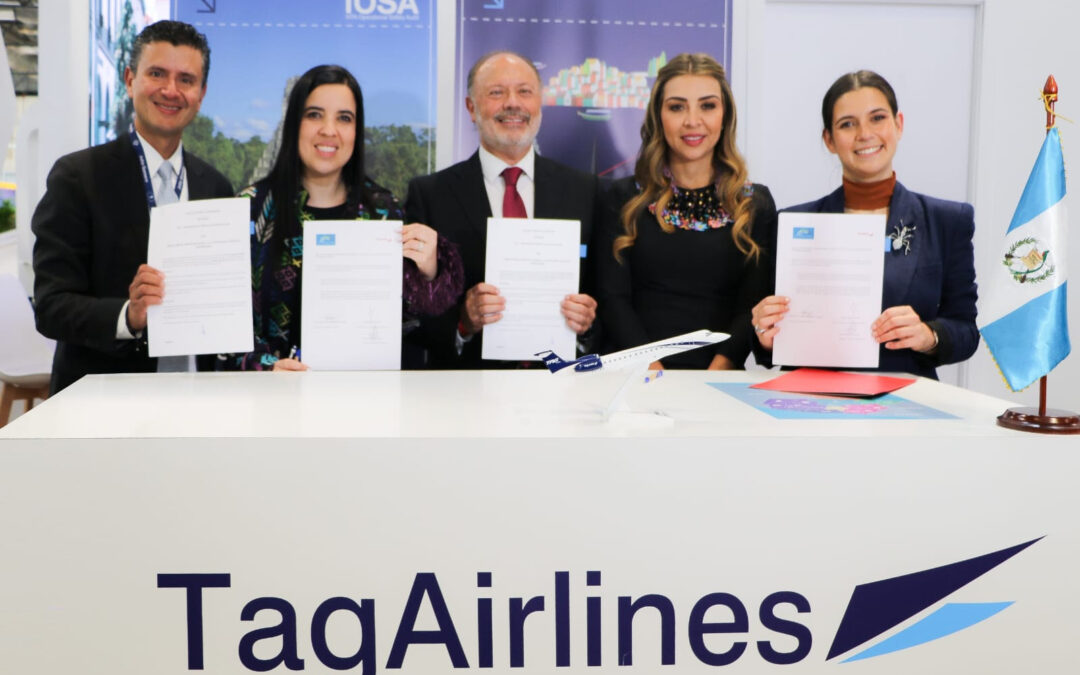 Guatemalteca Tag Airlines firma acuerdo interlineal con Iberia