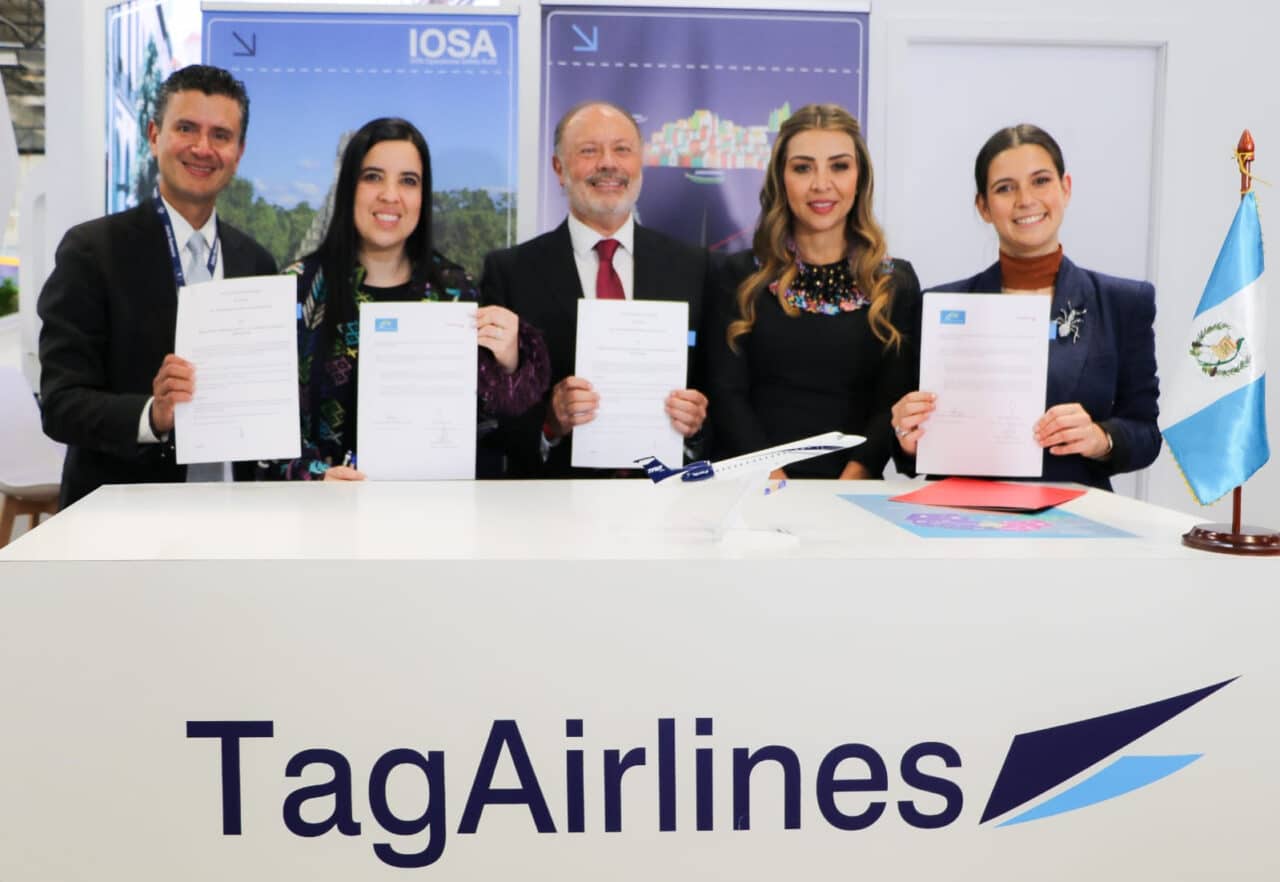 Guatemalteca Tag Airlines firma acuerdo interlineal con Iberia