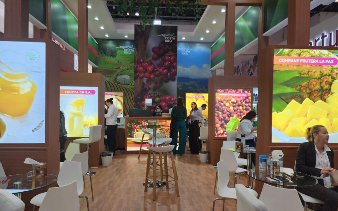 Industria alimentaria de Costa Rica exhibe oferta de alto valor agregado en feria Gulfood Dubái