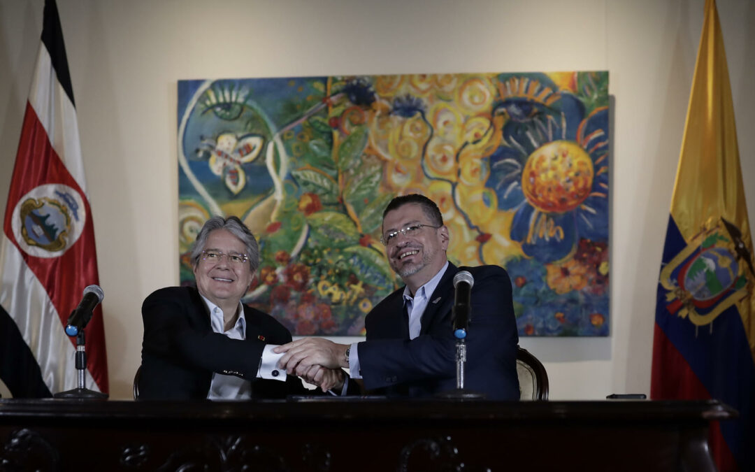 Gobierno de Costa Rica expresa su firme apoyo a la democracia en Ecuador