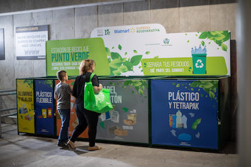 Walmart y Nestlé se unen para colocar estación de reciclaje en Costa Rica
