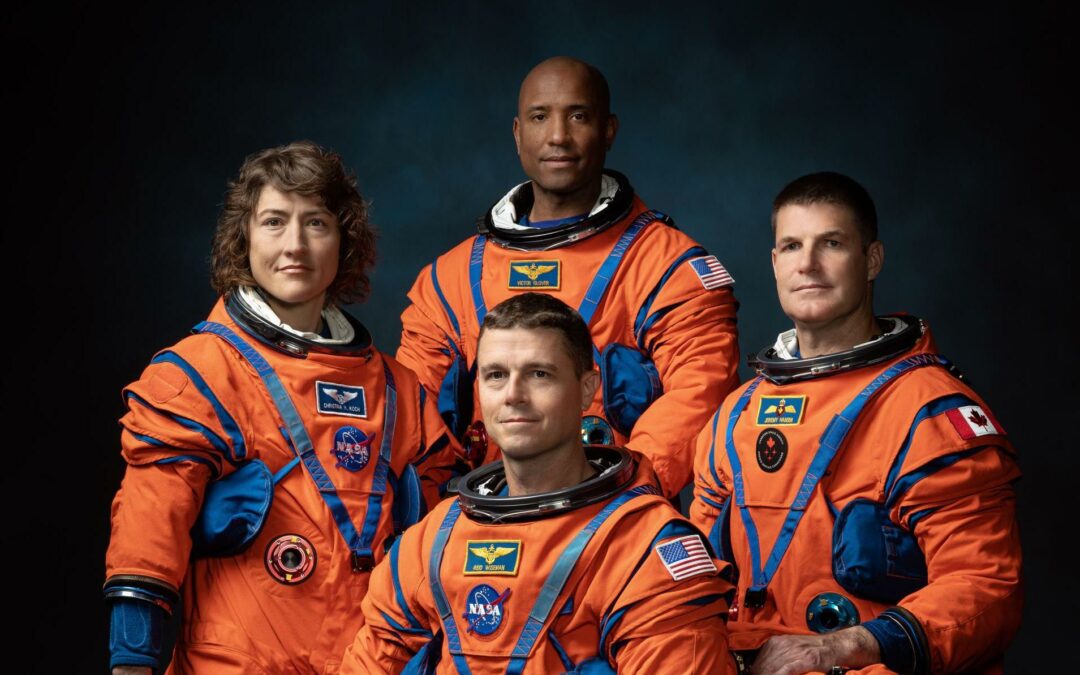 La NASA elige a cuatro tripulantes que viajarán a la Luna después de 50 años