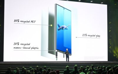 Acciones ambientalistas de Samsung Electronics impactan hoy en positivo