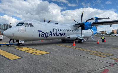 Aerolínea guatemalteca Tag Airlines reporta crecimiento de 105% en pasajeros