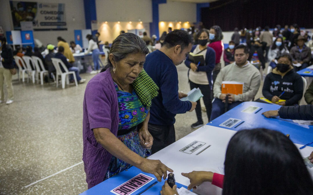 Guatemala: Empieza el conteo de papeletas