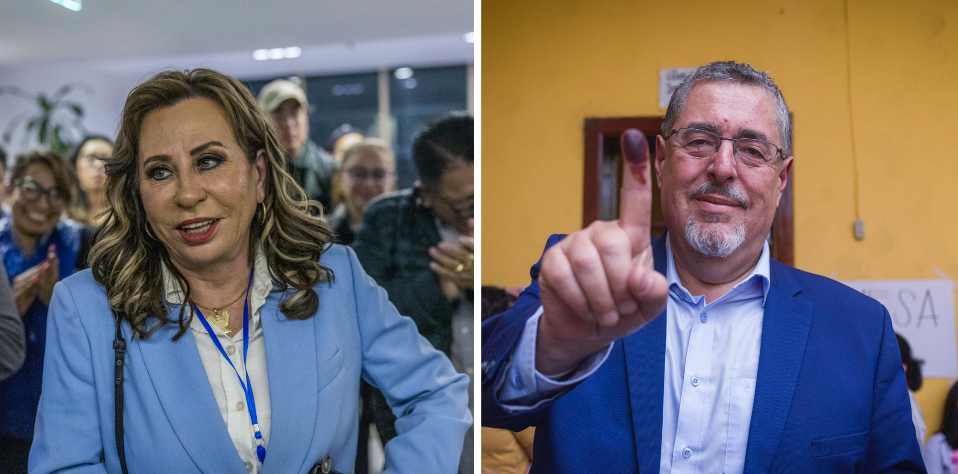 Una exprimera dama y un diputado se disputarán la presidencia de Guatemala