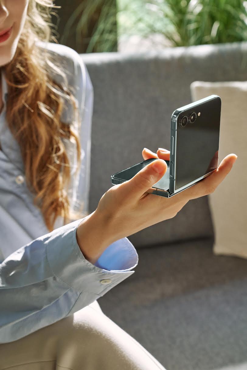 Samsung Funda de piel con solapa para el Galaxy Z Flip5