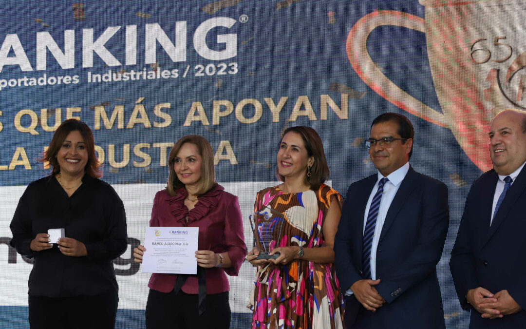 ASI reconoce por 11ª ocasión el apoyo de Bancoagrícola a industria salvadoreña
