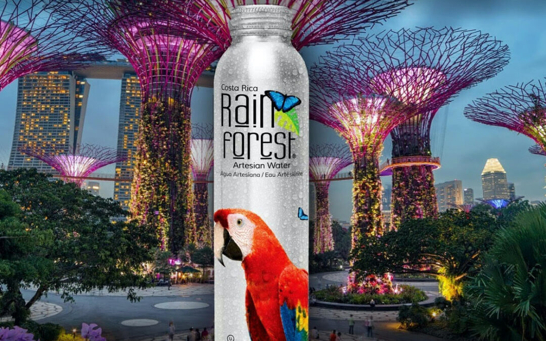 Costa Rica: Empresa RainForest Water logra exportar agua a Singapur