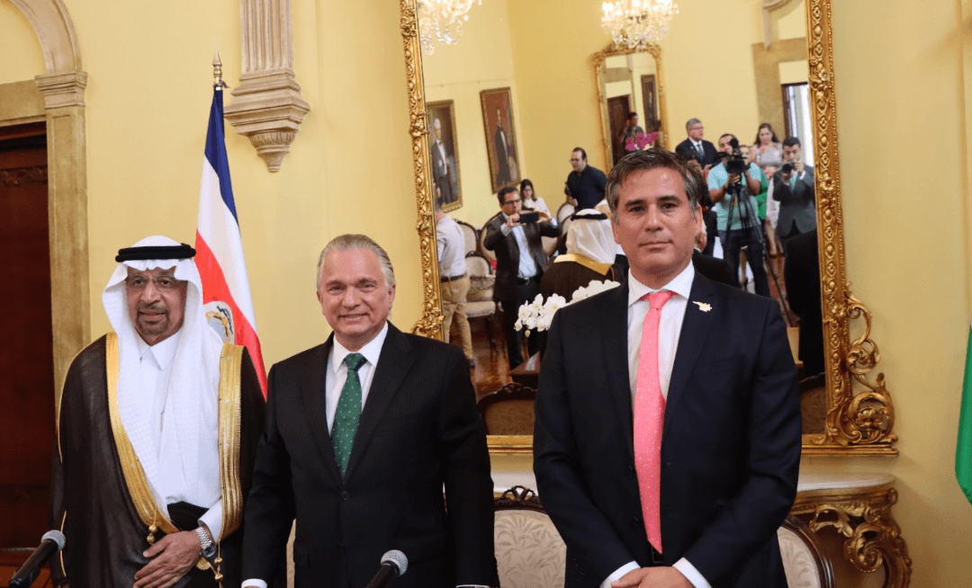 Costa Rica y Arabia Saudita robustecen relación bilateral con visita del ministro de Inversiones