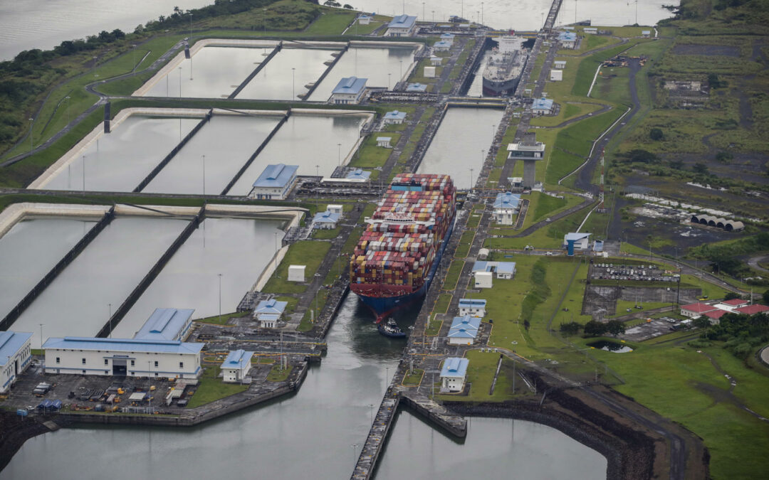 El atasco en el Canal de Panamá por la sequía impacta en el comercio internacional