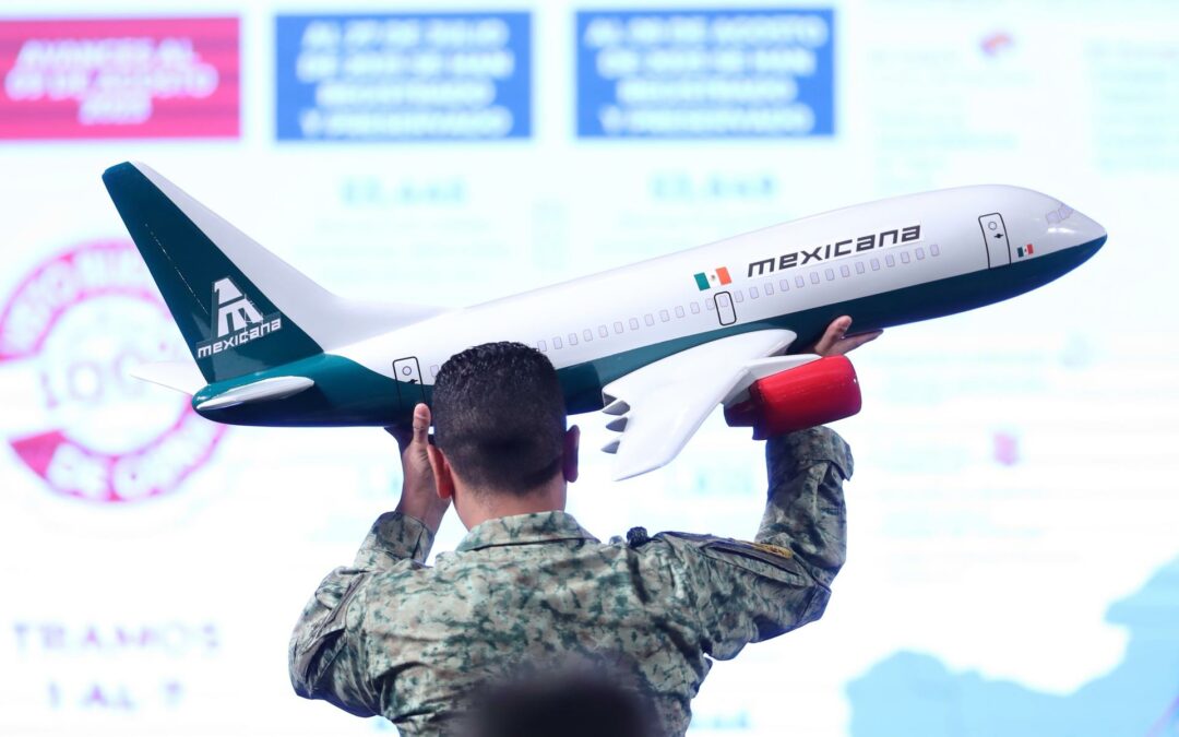 Nueva aerolínea de México aviva el temor del control militar y de ser una carga fiscal