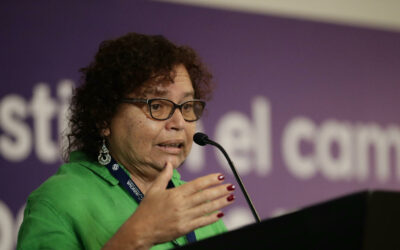 Activista salvadoreña Morena Herrera está entre las nominadas al Premio Sájarov 2023