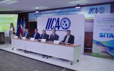 Asociación Latinoamericana y del Caribe de Transporte Aéreo (ALTA) e IICA se unen para promover los combustibles sostenibles de aviación