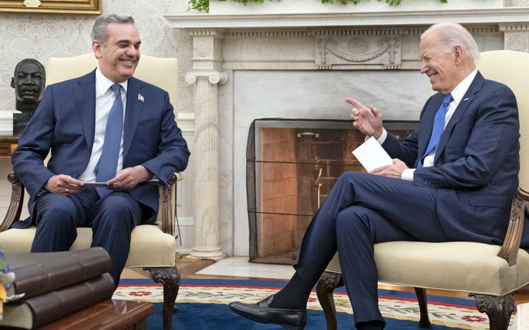 El presidente dominicano destaca el buen estado de la relación con EE.UU. tras su reunión con Biden