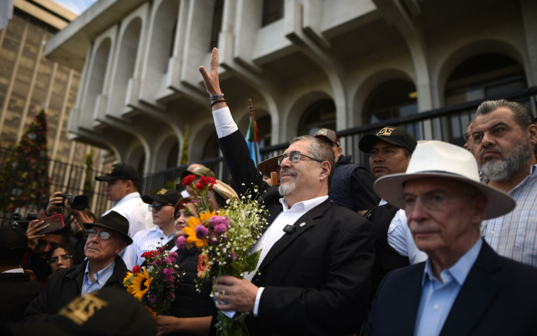 Presidente electo de Guatemala encara el tramo final previo a su investidura en enero