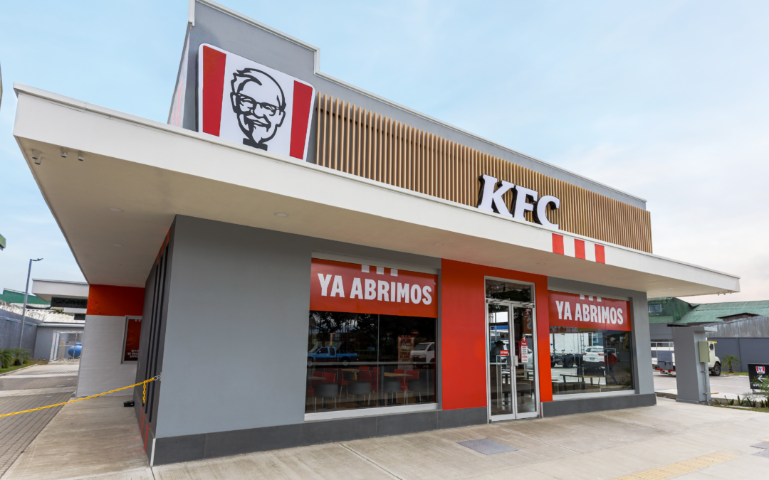 Cadena KFC invertirá US$9 millones en Costa Rica en 2024 con apertura de 7 restaurantes