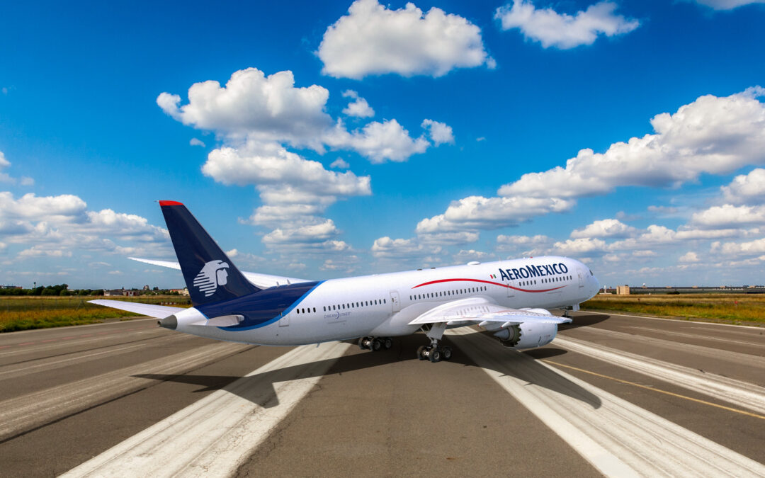 Aeroméxico es nombrada la aerolínea más puntual del mundo