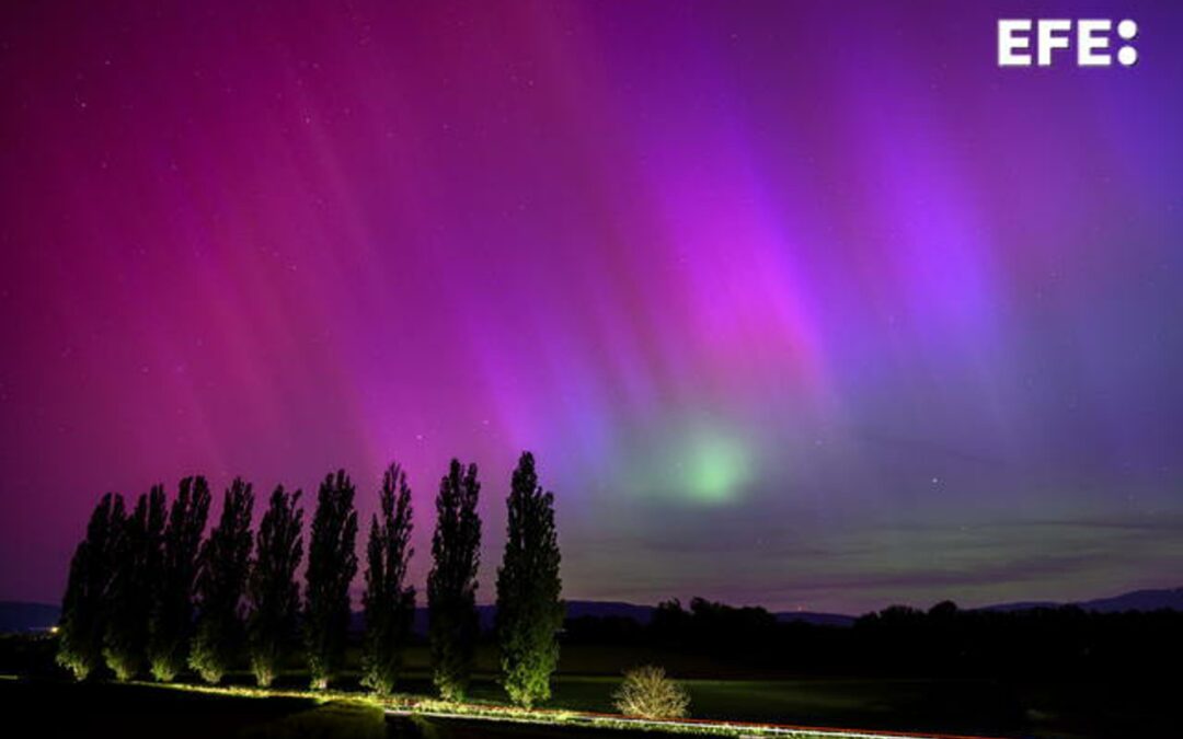 Inusual aurora boreal puede repetirse este fin de semana en zonas de América y Europa