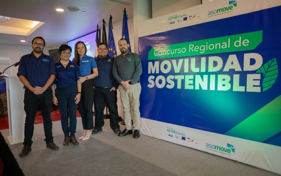 Proyectos de movilidad sostenible de empresas costarricenses son premiadas por el BCIE, Unión Europea y KfW