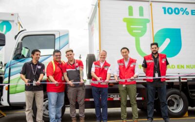 Coca-Cola FEMSA incorpora camiones eléctricos a su flotilla