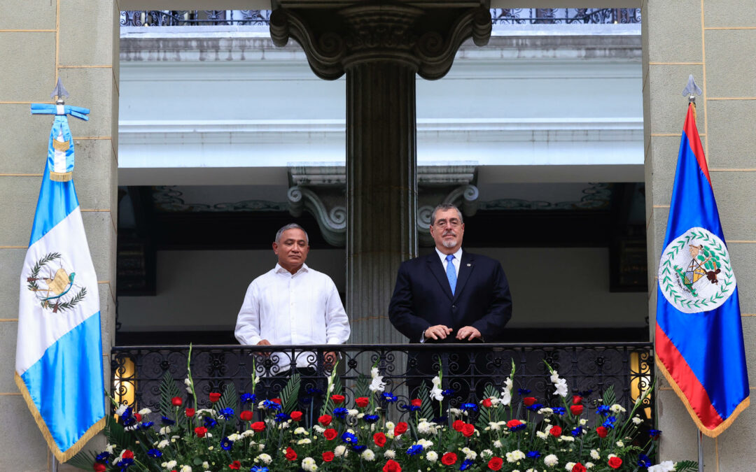 Guatemala y Belice dialogan sobre seguridad, turismo sostenible y desarrollo económico