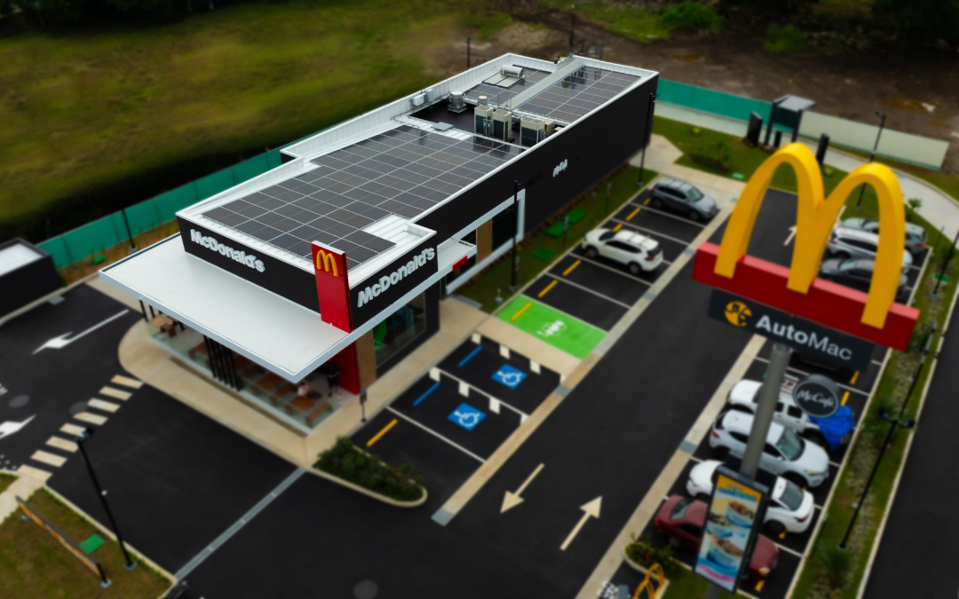 McDonald’s abre restaurante en Costa Rica con un sistema de energía solar