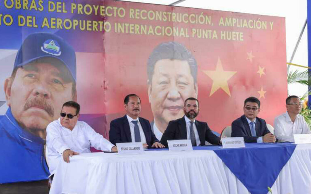 Nicaragua inicia la reconstrucción de un aeropuerto internacional con financiación de China