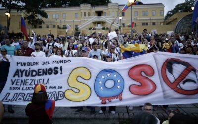 Unos 3.000 venezolanos en Costa Rica se unen a la protesta mundial contra Nicolás Maduro