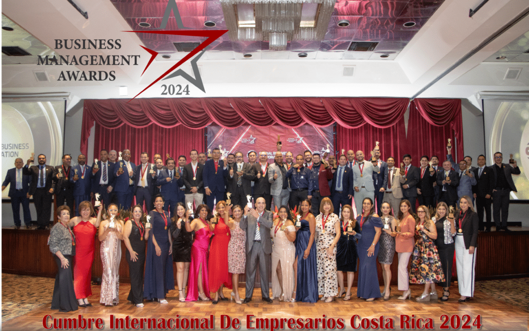 Business Management Awards 2024 galardonó empresas en evento en Costa Rica