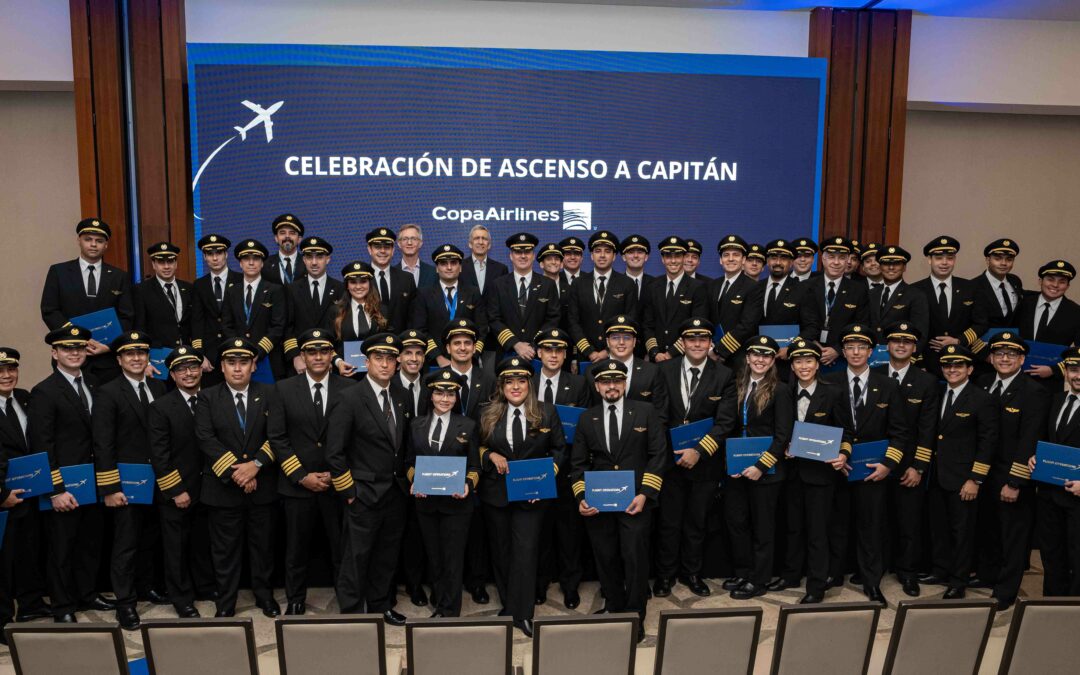 Copa Airlines promueve a 52 primeros oficiales al rango de capitán en su flota Boeing 737