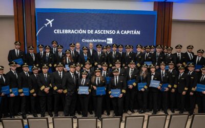 Copa Airlines promueve a 52 primeros oficiales al rango de capitán en su flota Boeing 737