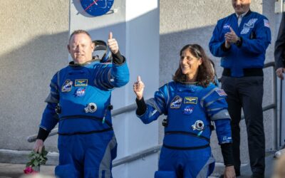 Los astronautas estadounidenses votan desde la Estación Espacial Internacional (EEI)