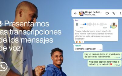 Llega a WhatsApp la transcripción de los mensajes de voz