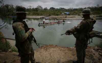 Más de 300.500 migrantes han cruzado el Darién en 2024, un 41 % menos que el año pasado