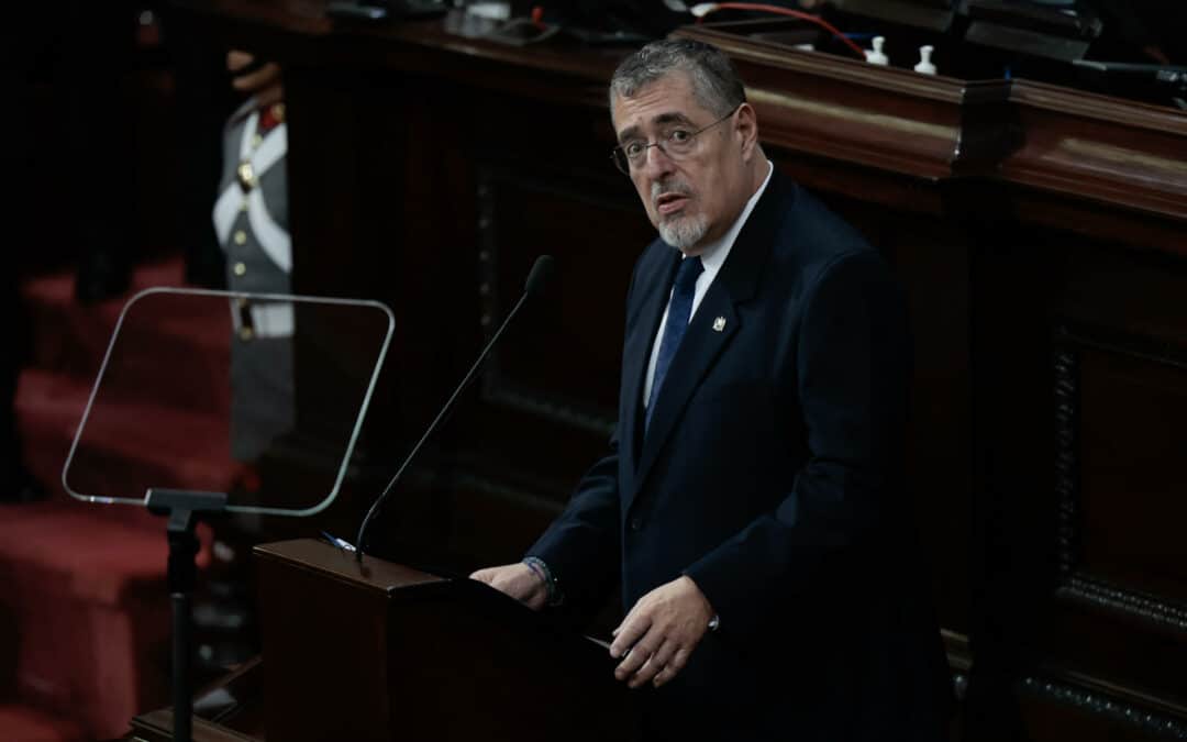 Arévalo destaca la lucha anticorrupción durante su primer año de Gobierno en Guatemala
