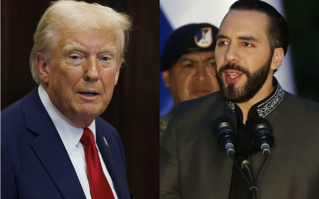 Donald Trump llamará este jueves al presidente salvadoreño, Nayib Bukele