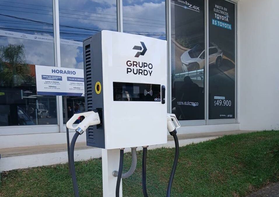 Grupo Purdy amplía su red de carga rápida privada en Costa Rica para vehículos eléctricos