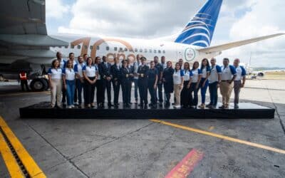 Por décima vez Copa Airlines recibe el reconocimiento como la aerolínea más puntual de Latinoamérica