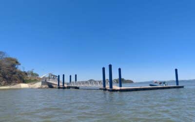 Costa Rica: Avanza la construcción del embarcadero de Isla Chira