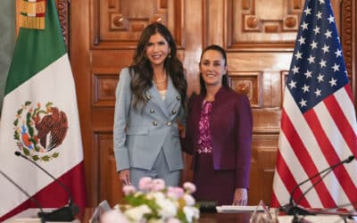 Enviada de Trump pidió a Sheinbaum reforzar frontera con Guatemala y compartir biometrías