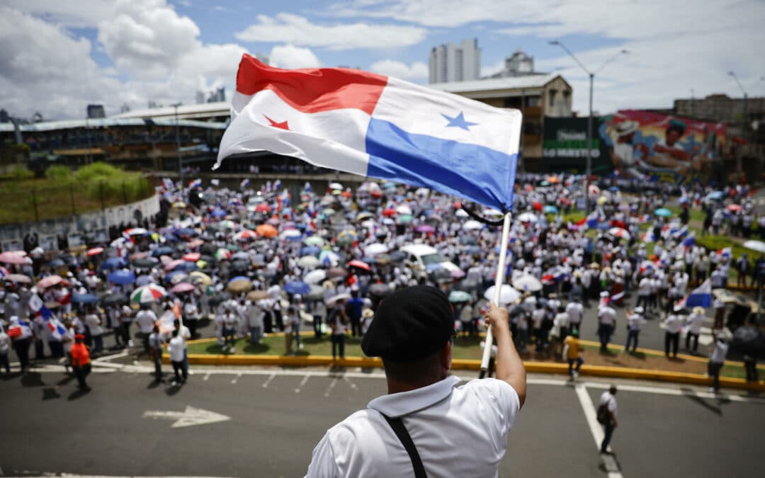 Estudiantes se movilizan contra acuerdo con EE.UU. y la defensa de la universidad en Panamá
