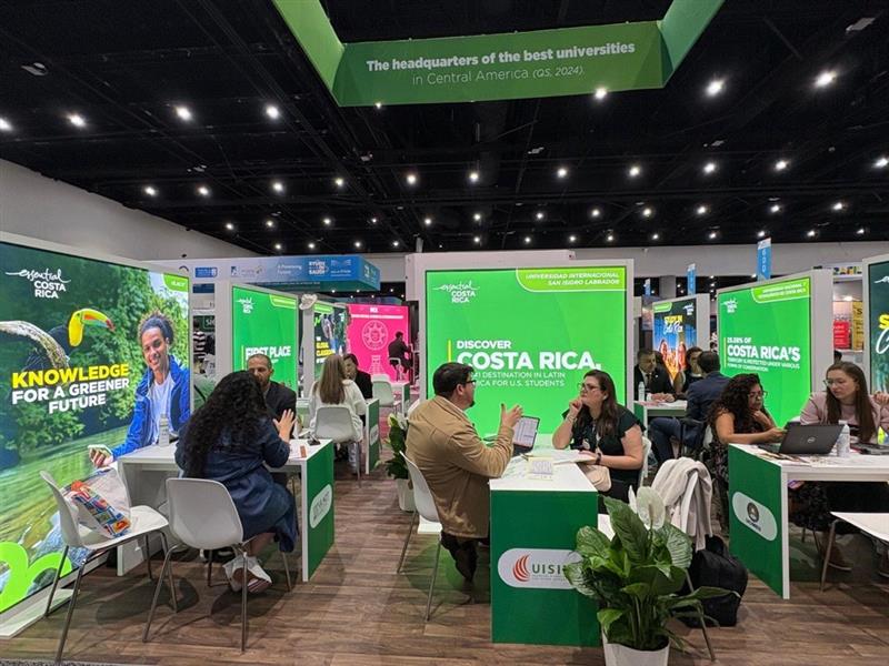 PROCOMER expone propuesta de inversión y educación costarricense en NAFSA 2025