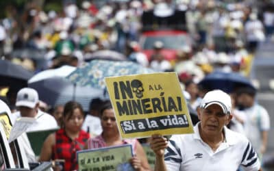 Salvadoreños piden derogar la ley de Minería Metálica en el Día Mundial del Medio Ambiente