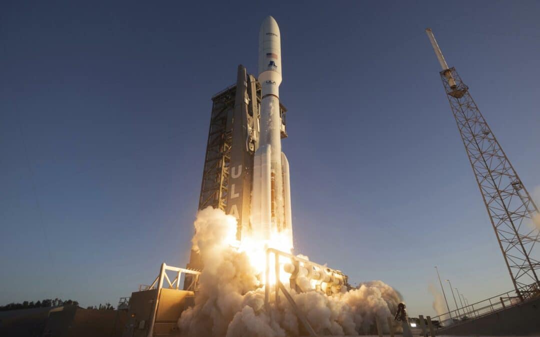 Amazon lanza al espacio la segunda misión para crear una “constelación de satélites”