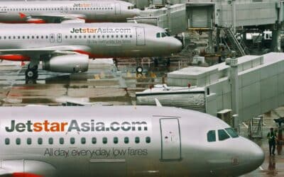 Qantas cierra su aerolínea de bajo coste Jetstar Asia por aumento de costes y competencia