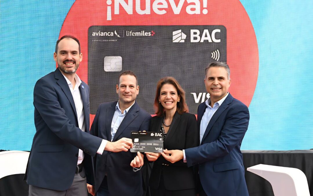 Llega a Centroamérica la nueva tarjeta de crédito Avianca Lifemiles en alianza con BAC y Visa