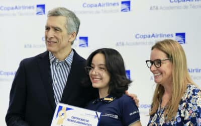Copa Airlines gradúa a 47 técnicos aeronáuticos, con mayor presencia femenina en el sector