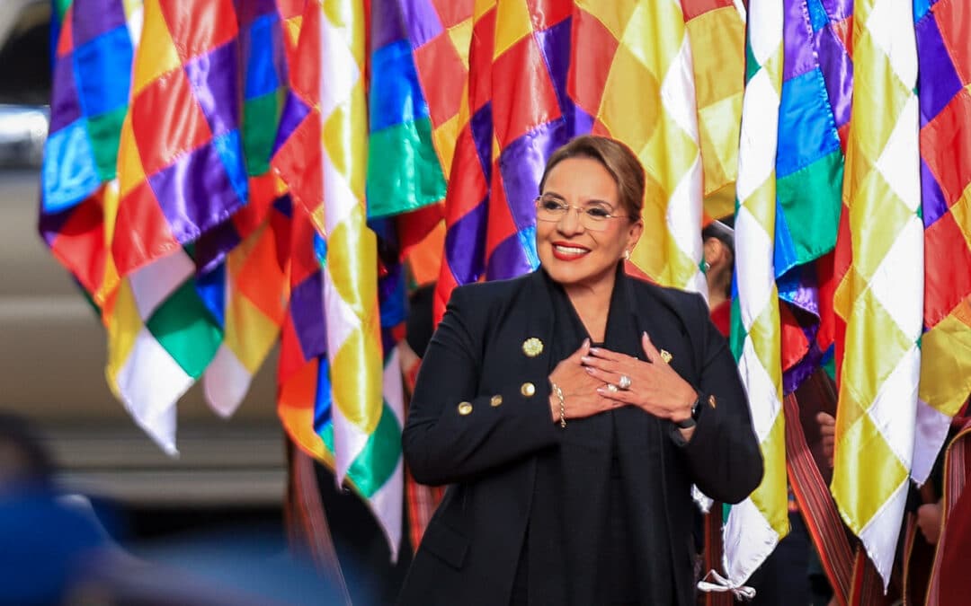 Presidenta de Honduras ratifica su compromiso con comicios limpios y democráticos
